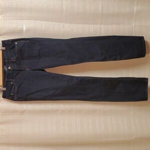 LOFT Jeans Modern Straight Womens Size 6 Blue Dark Wash Denim Modern Straight